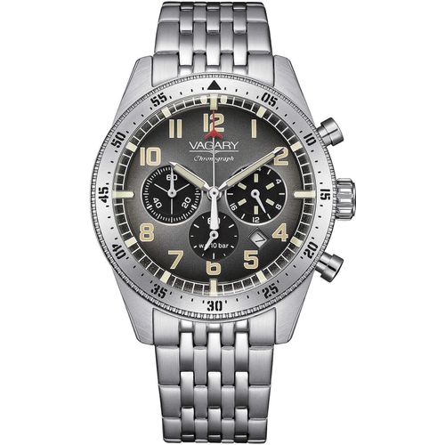 Chronograph Vagary By Citizen Versilbert/Stahl Mit Schraube Kollektion Flyboy - mann
