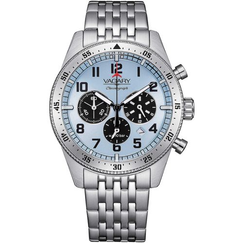 Chronograph Vagary By Citizen Versilbert/Stahl Mit Schraube Kollektion Flyboy - mann
