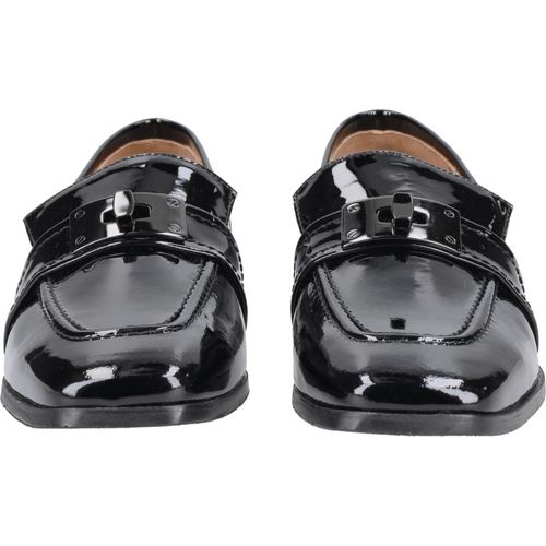 Donna Carolina Slipper & Mokassin JOEN LOCK, Lack/Brush, Schwarz, Damen