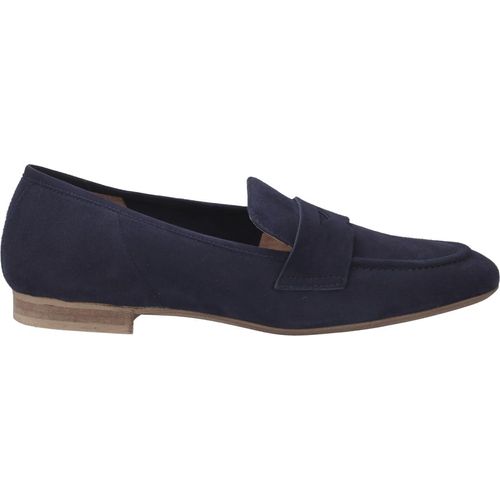 Donna Carolina Slipper & Mokassin NEYL MASK, Rauleder, Blau, Damen