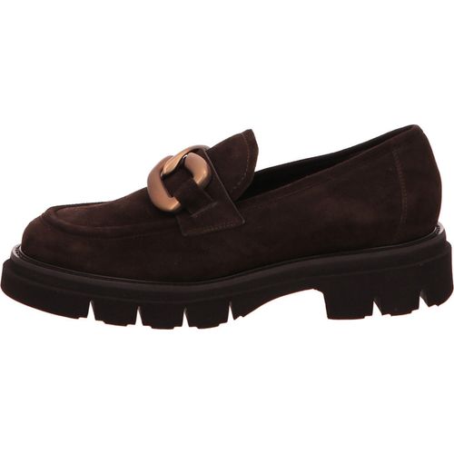 Luca Grossi Damen Slipper 28552-37, 28552-38, 28552-38.5, 28552-39, 28552-39.5, 28552-40, 28552-40.5, 28552-41, 28552-41.5 LUC-H406M marrone scuro 39 [Schuhe Frau]