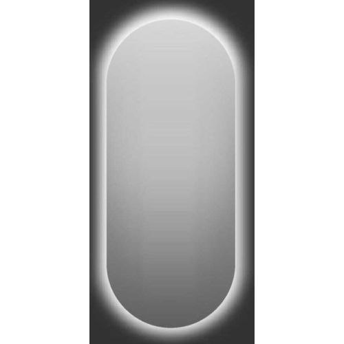 Ovaler LED-beleuchteter Rückspiegel umkehrbar 400x800 - IP44 - 4000K