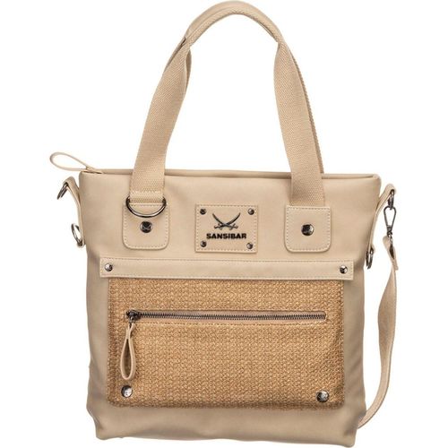 Sansibar Handtasche Umhängetasche Shopper Sand beige