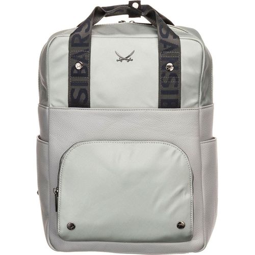 Sansibar Freizeitrucksack Rucksack mit Laptopfach Backpack Silver mehrfarbig