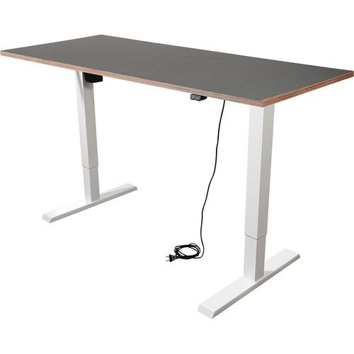 Schreibtisch Imstande, smart-w + Tischplatte Iron 160x80cm