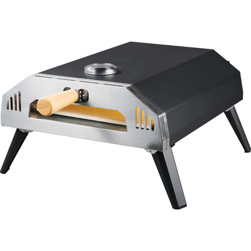 COUNTRYSIDE® Milano Gas Pizzaofen | Ideal für knusprige Pizzas| Herausnehmbarer Pizzastein