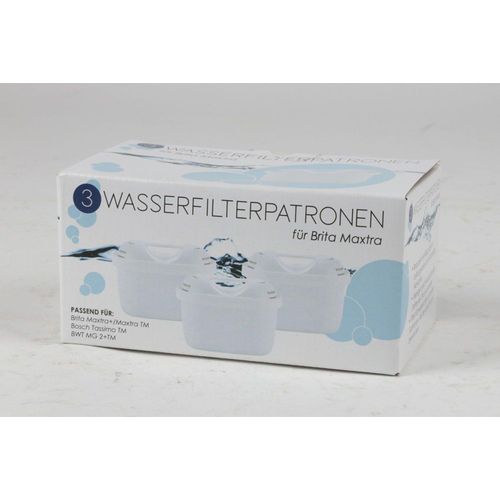 12x Filterkartusche für Wasser-Filterkanne 3er-Set Wasserfilter Trinkwasserfilter