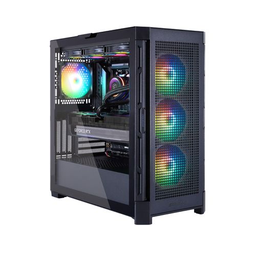 COUGAR Gaming-PC DUOFACE PRO BK 7420 Ryzen 7 9800X3D Wasserkühlung 64GB DDR5 RAM 2TB Gen4 SSD RTX 5080 Windows 11