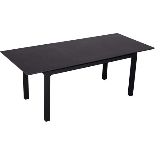 Ausziehtisch Granada 160/210x90cm dark grey Aluminium