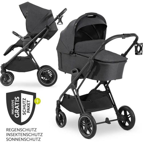 Hauck Kombi-Kinderwagen Vision X Duoset Black (Sportwagen