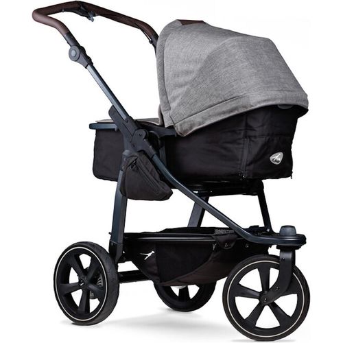 TFK Mono 2 - Kombi Kinderwagen mit Luftkammerrad-Set - Premium Edition, Farbe:Premium Grau