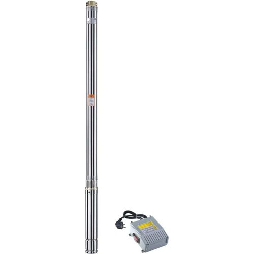 CHM GmbH® Brunnenpumpe 2,5 Zoll 750 Watt 11 Bar 2800 L/h Pumpe Zisterne