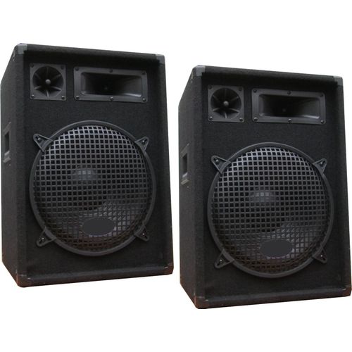 DSX Line 600 Watt PA Party DJ Disco Lautsprecher Boxen 3 Wege 1x30 cm Bass