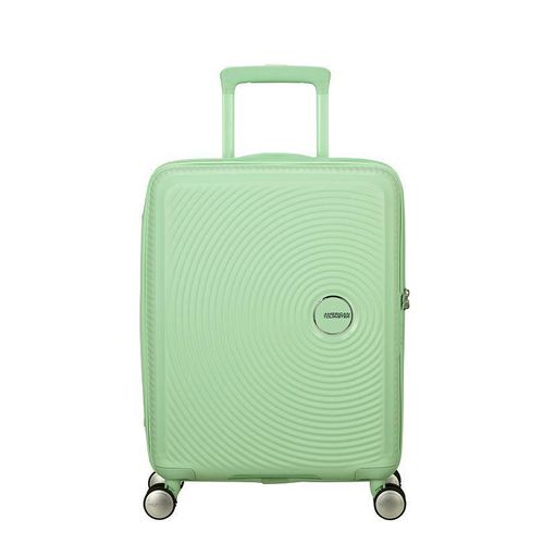 American Tourister Soundbox Spinner 55/20 TSA EXP Trolley Pastel Green