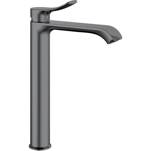 SUGA Waschbecken-armatur, hoch, Gun metal