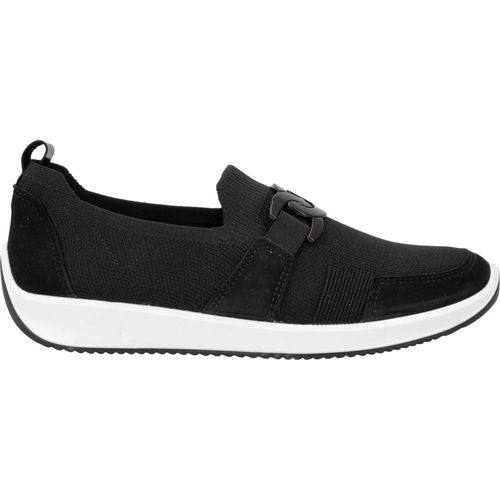 Ara Slipper & Mokassin LISSABON 4.0, Textil, Schwarz, Damen