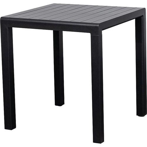 Bistrotisch 70x70cm Alu anthrazit