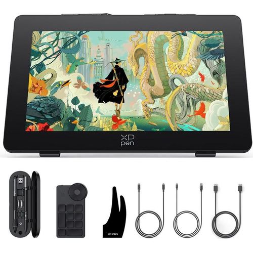 XPPen Artist 24 Pro (Gen2) 165Hz Grafiktdisplay+ 2 Stk. X3 Pro 16K Stift, 24 Zoll Grafiktablett