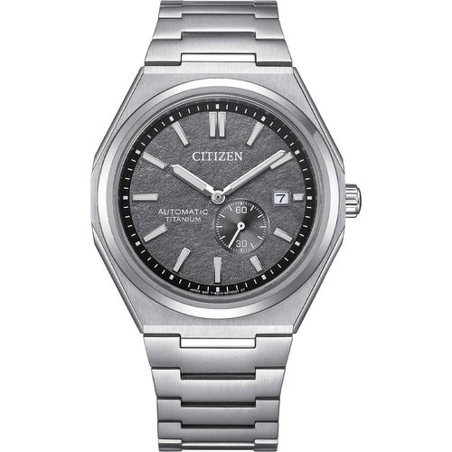 Mechanishe Citizen Silber Mit Schraube Kollektion Supertitanio - mann