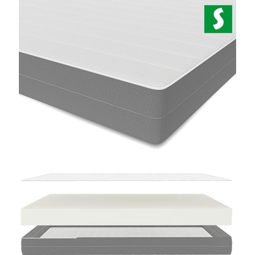 Ergonomische 7 Zonen Kaltschaummatratze 120 x 200 - Beste Schlafqualität