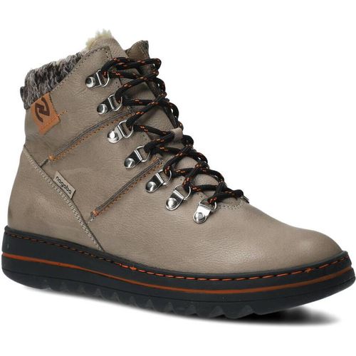 NAGABA Winter Lederschuhe Damen Winterschuhe Wanderschuhe Asche, 39