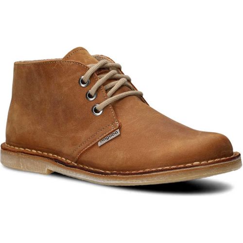 NAGABA Damen Lederschuhe mit Leder-Einlegesohle, Braun, 41