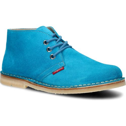 NAGABA Damen Lederschuhe mit Leder-Einlegesohle, Seefarbe, 37