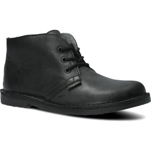 NAGABA Damen Lederschuhe mit Leder-Einlegesohle, Schwarz, 37