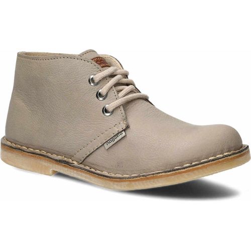 NAGABA Damen Lederschuhe mit Leder-Einlegesohle, Asche, 41