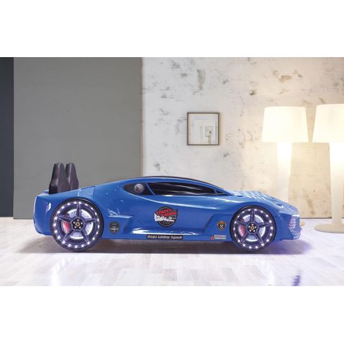Autobett „Moon Full“ in Blau