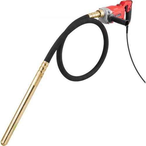 Betonrüttler Innenrüttler Handrüttler Flaschenrüttler 960W 2m - Vibrationsmaschine für Beton - Baugeräte für effizientes Rütteln - Baustellenzubehör
