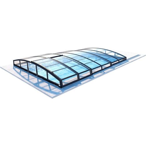 Poolüberdachungen Horizon - 4,33x2,52 m - 8 mm Hohlkammer-Polycarbonat - für pool BAS7302 i BAS7303