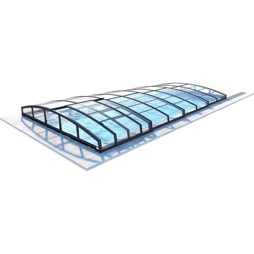 Poolüberdachungen Horizon - 4,64x2,52 m - 8 mm Hohlkammer-Polycarbonat - für pool BAS7304