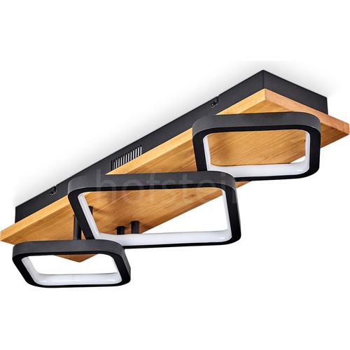 Palermo »Palermo« moderne Deckenlampe aus Metall/Holz