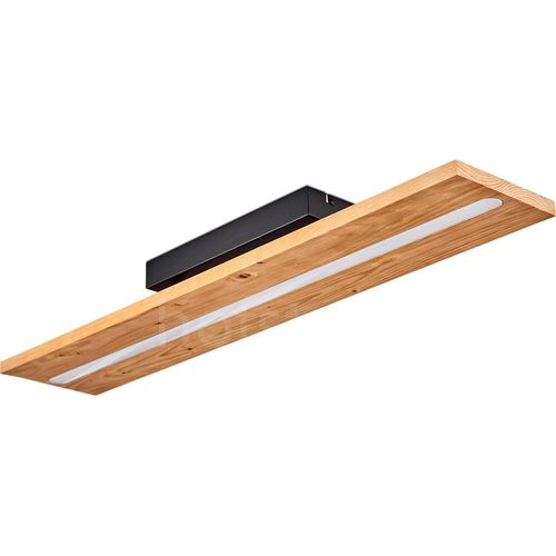 Volano »Volano« dimmbare Deckenlampe aus Metall/Holz