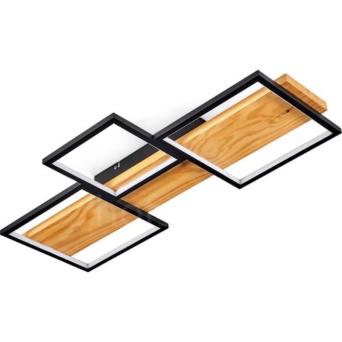 Palermo »Palermo« moderne Deckenlampe aus Metall/Holz
