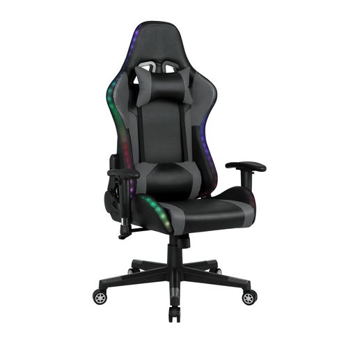 Gaming Chair Gaming Stuhl Lautsprechern LED-Leuchten ergonomischer Pc Stuhl