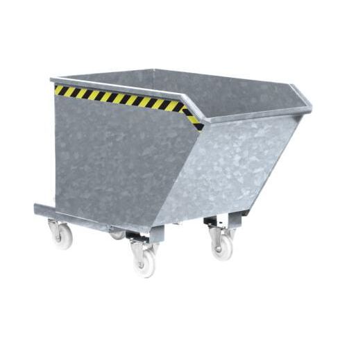 Spänekipper für Flüssigkeitstrennung- und Transport - 1.000,00 l Volumen - Traglast 1.800 kg - 800 x 1.240 x 1.620 mm (HxBxT) - verzinkt