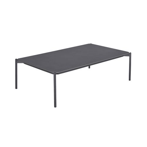 Gartentisch Balu Loungetisch 120x70 cm anthrazit Aluminium/sintered stone