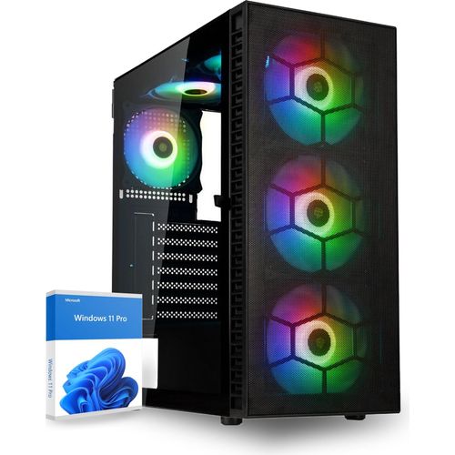 Gamer PC Ryzen 5 5500, RTX3050, 16GB RAM, 500GB SSD