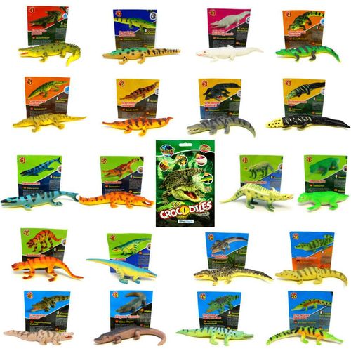 Blue Ocean Crocodiles Sammelfiguren 2025 - Planet Wow Figur - Alle 20 Figuren