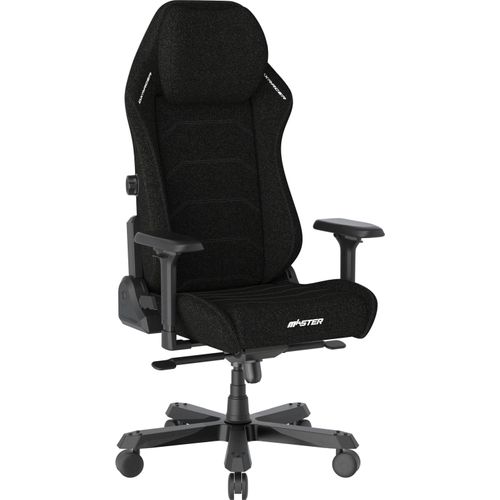 Gaming-Stuhl ></noscript>DXRACER< in schwarz, Webstoff schwarz - 70x70cm (BxT)