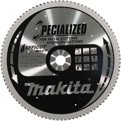 Sägeblatt EFFICUT E-19750 D.305mm Bohrung 25,4mm 96Z Schnitt-B.2mm