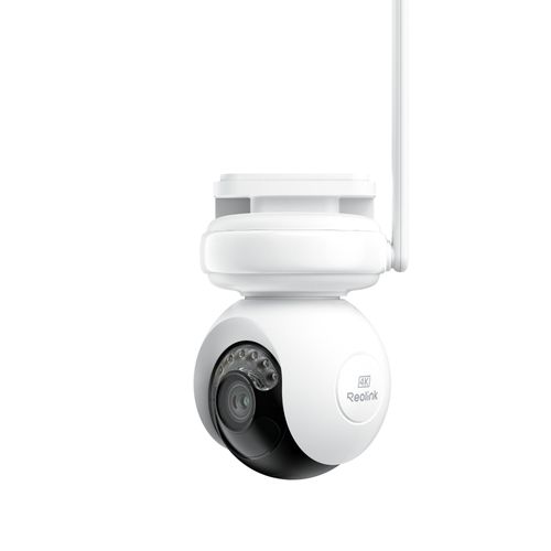 Reolink 4K 8MP Altas PT Ultra, 20000mAh Akku-Kamera mit kontinuierlicher Aufnahme, ColorX Nachricht, WiFi 6, Unterstützt bis zu 512GB SD-Karte.