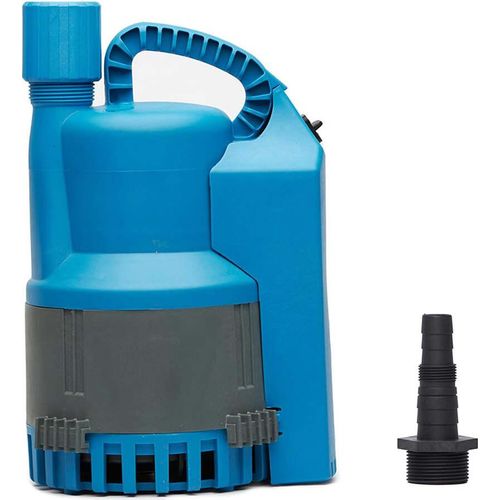 Tauchpumpe FLOW TP12-N bis 8500 Liter/Stunde mit Flachabsaugung 3mm und 10m Kabel