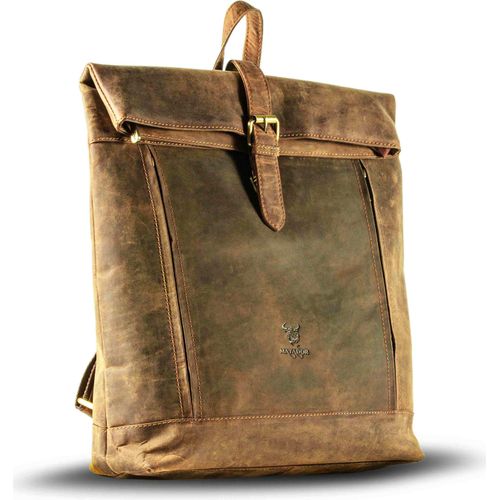 MATADOR Rucksack Leder MAASTRICHT XL Damenrucksack Braun