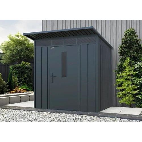 Gartenhaus Konsta Premium Pultdachhaus 3,7 m² 199 x 190 cm schwarz