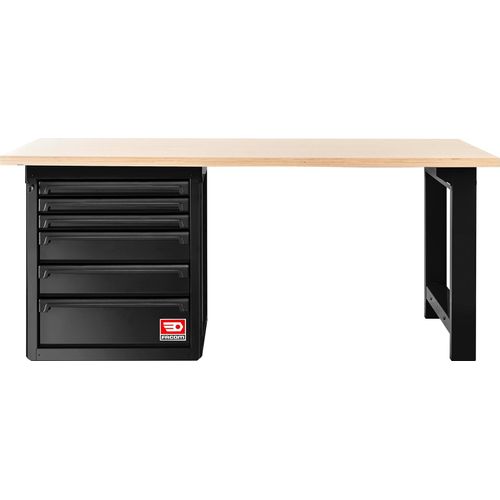 Facom RWS Werkbank 2m + Edelstahlplatte