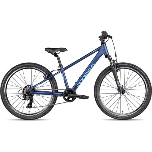 Axess Stipe 24 Kinder-Mountainbike ab 8 Jahren 24 Zoll Blau 30 cm
