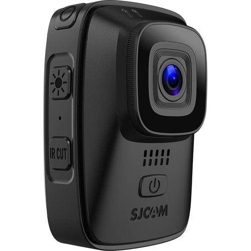 SJCAM A10 4K/24FPS tragbare Koerperkamera, tragbare WiFi-Videokamera, 2,0-Zoll-LCD-Touchscreen, 140¡ã-Weitwinkelobjektiv, IP65-wasserdicht, Nachtsicht, zwei Mikrofone, eingebauter Akku mit rueckseitigen Clips